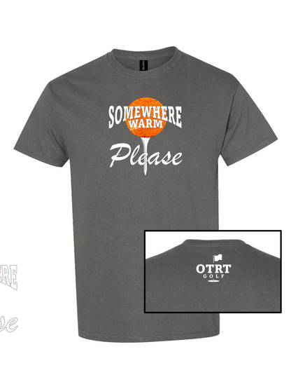 Golf T | Somewhere WARM 1, 2 & 3 - Heavy Cotton Basic Tee, 3 Colors