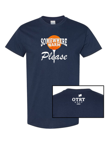 Golf T | Somewhere WARM 1, 2 & 3 - Heavy Cotton Basic Tee, 3 Colors