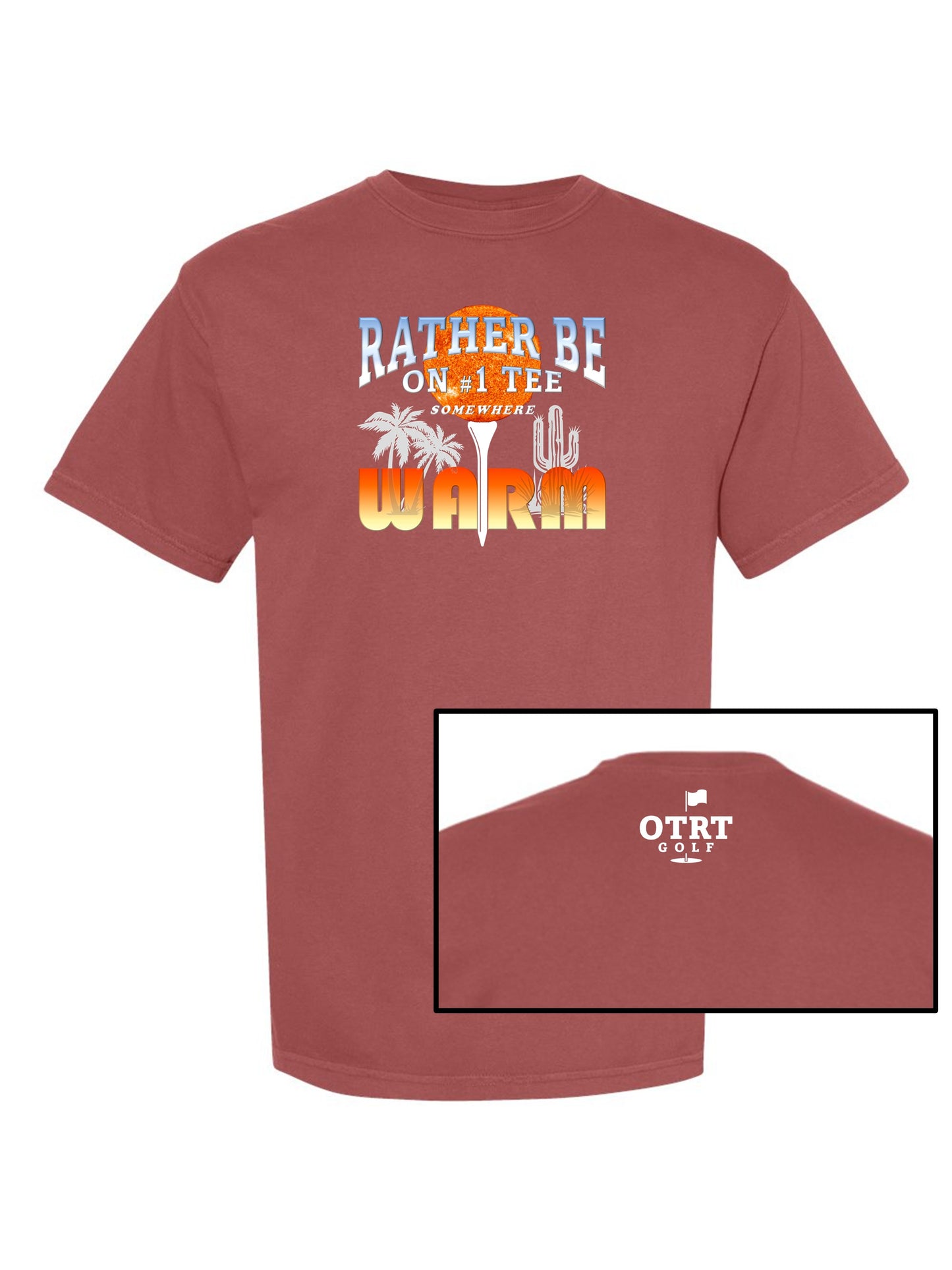 Golf T - Somewhere WARM 1 & 2 - Comfort Colors 100% Cotton, 6 Colors