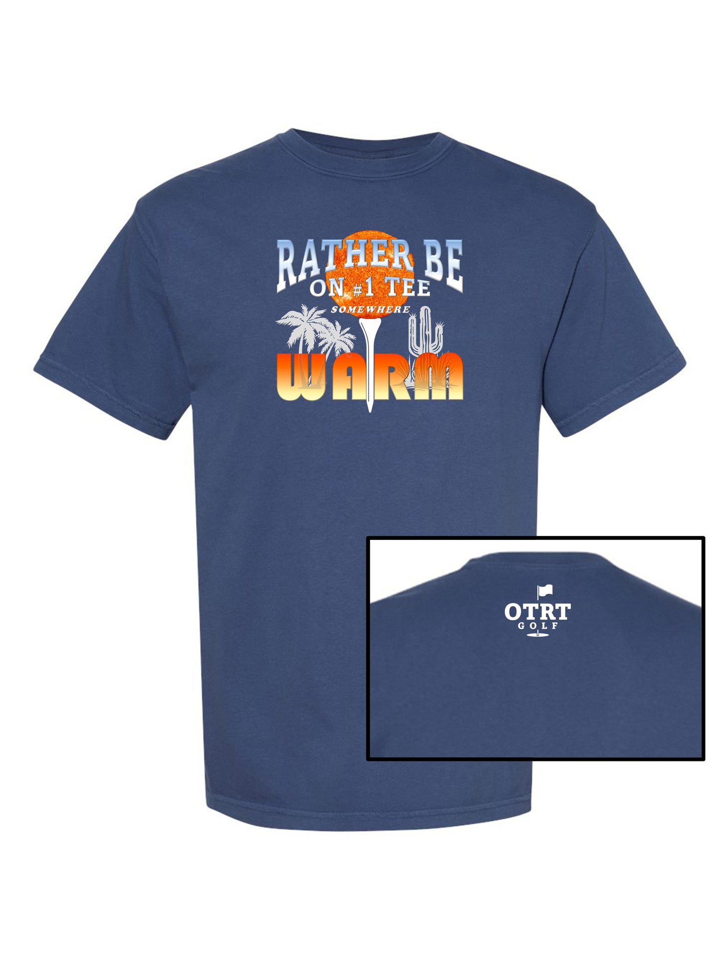 Golf T - Somewhere WARM 1 & 2 - Comfort Colors 100% Cotton, 6 Colors