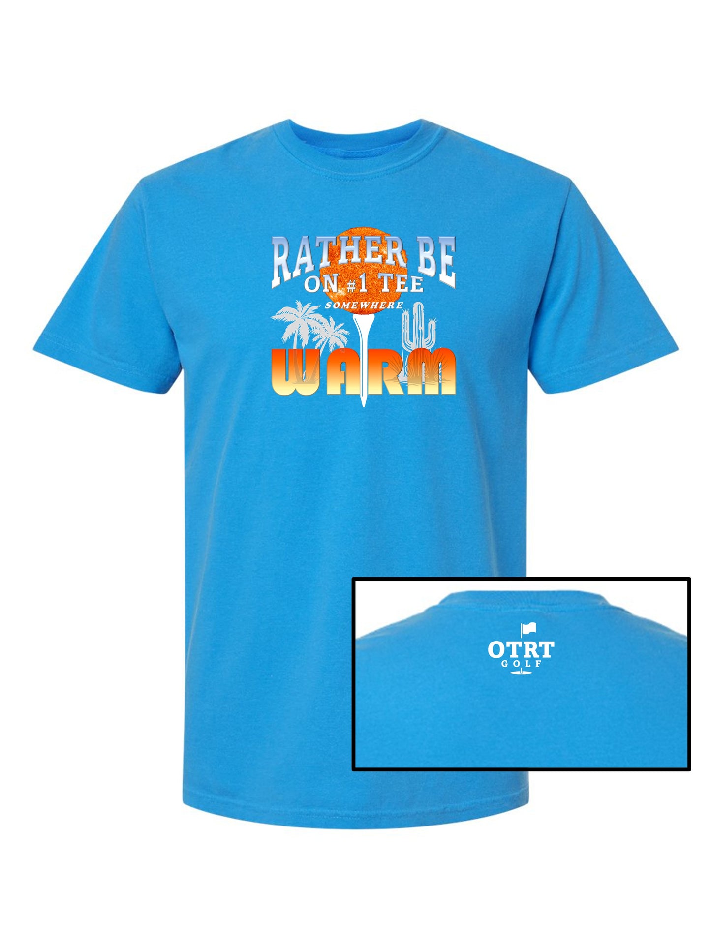Golf T - Somewhere WARM 1 & 2 - Comfort Colors 100% Cotton, 6 Colors