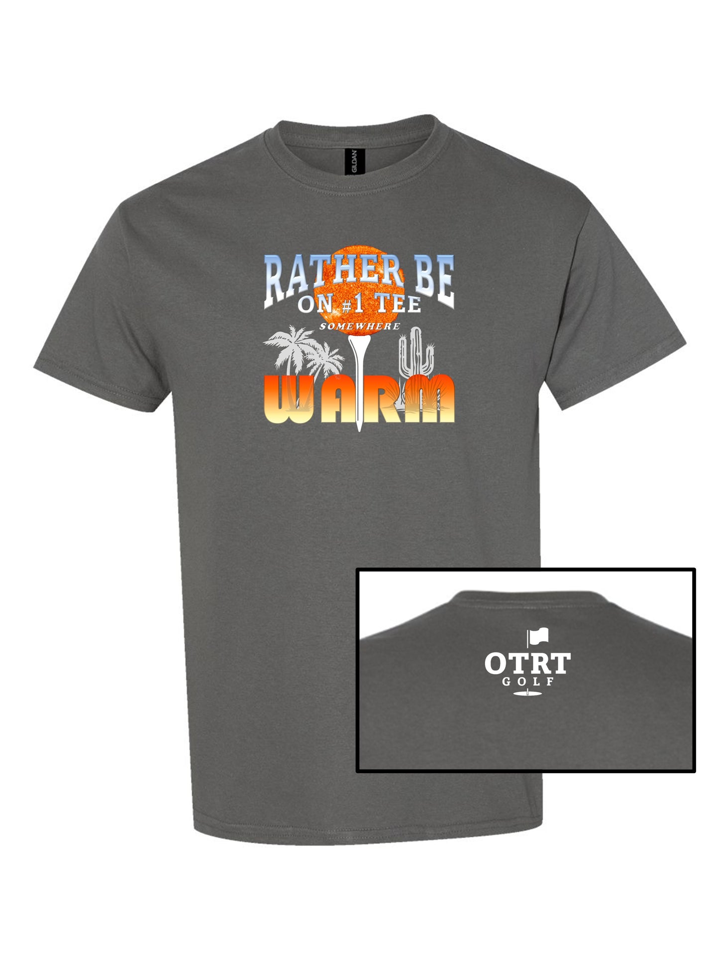 Golf T | Somewhere WARM 1, 2 & 3 - Heavy Cotton Basic Tee, 3 Colors