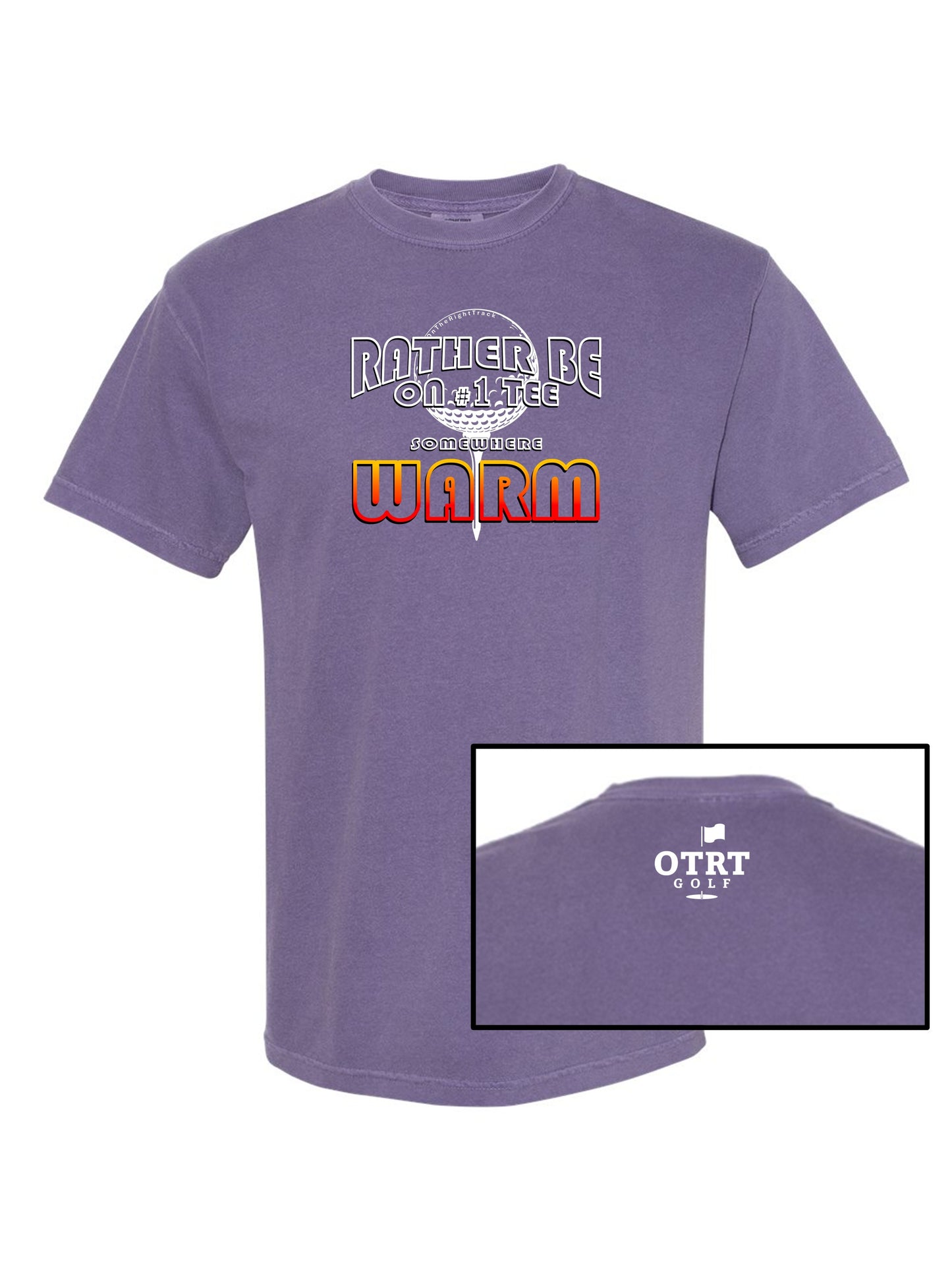 0 - Golf T | Somewhere Warm 3 - Comfort Colors 100% cotton - 6 Colors