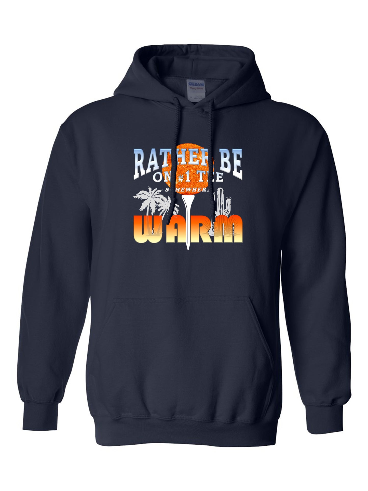 Golf Hoodie | Somewhere Warm 2 | Unisex 7 colors