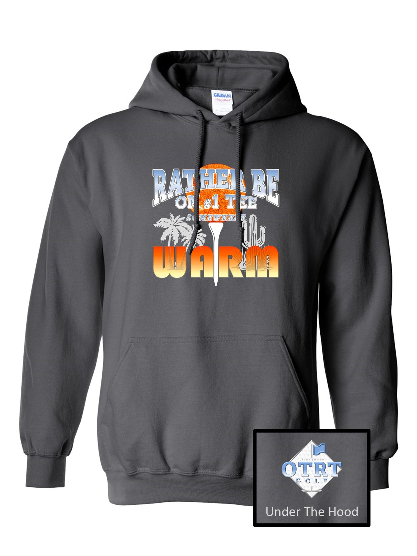 Golf Hoodie 2 "...Somewhere WARM" - Unisex, 5 colors