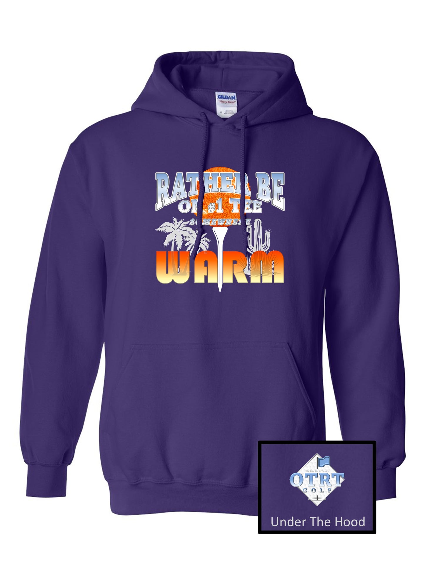 Golf Hoodie 2 "...Somewhere WARM" - Unisex, 5 colors