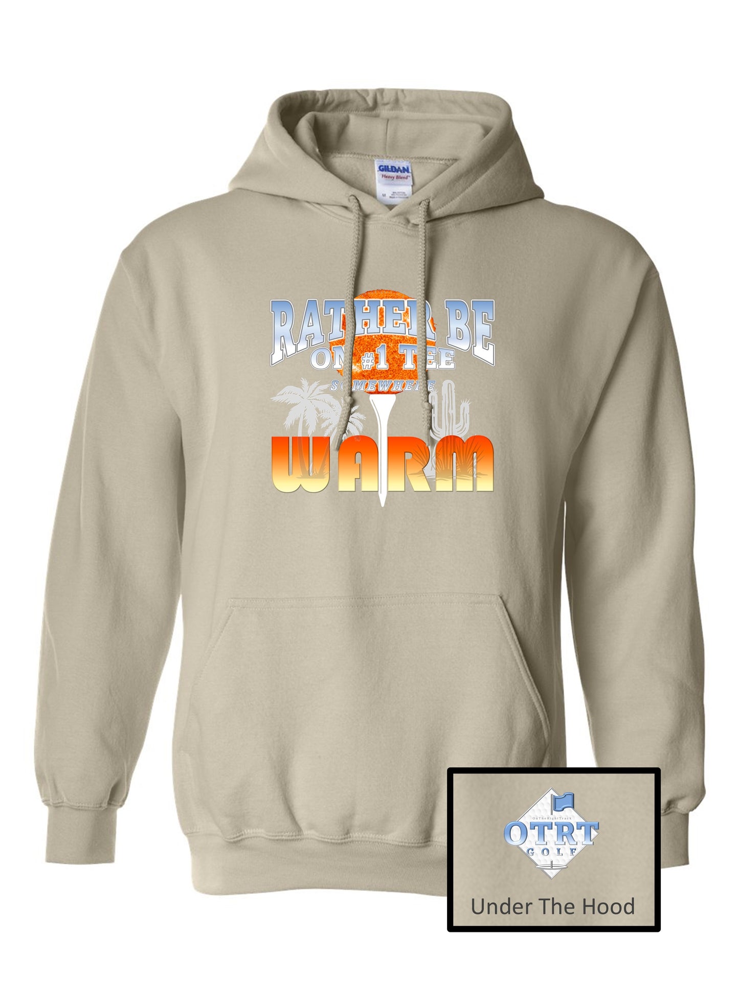 Golf Hoodie 2 "...Somewhere WARM" - Unisex, 5 colors