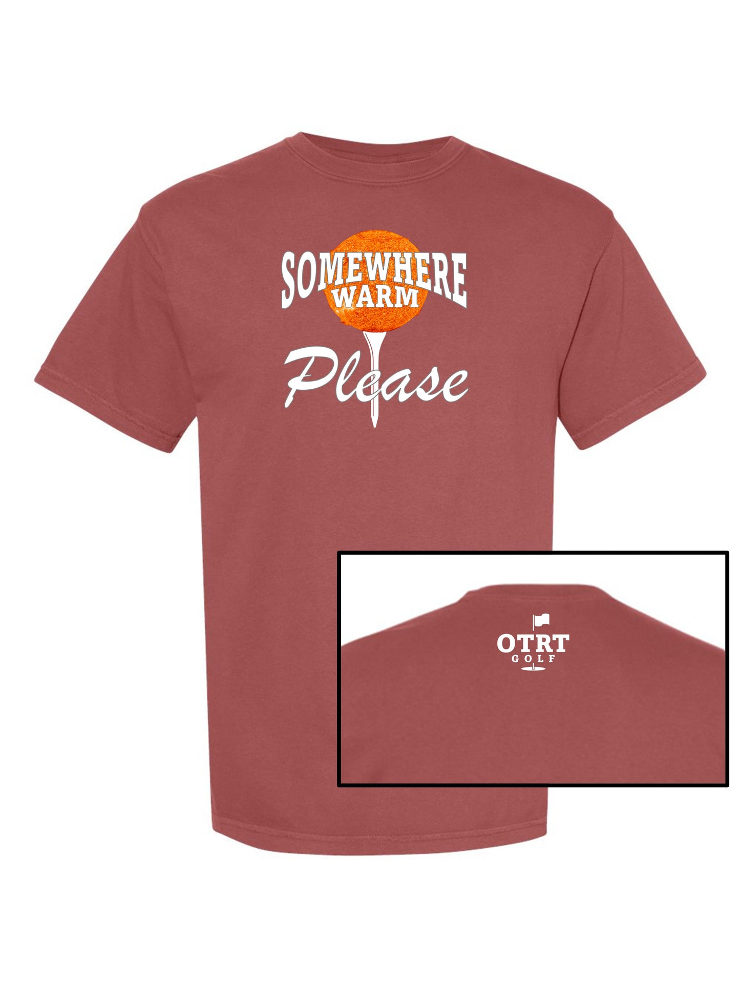 Golf T - Somewhere WARM 1 & 2 - Comfort Colors 100% Cotton, 6 Colors