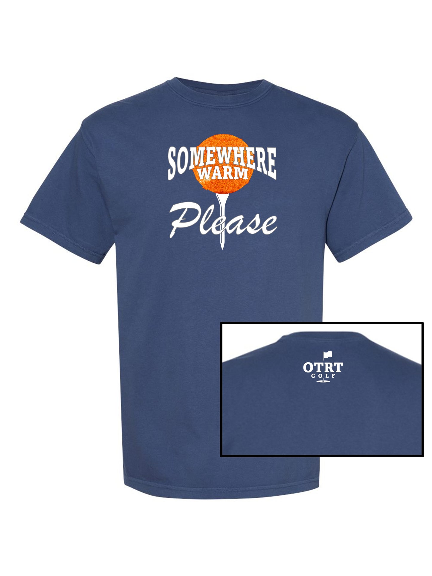 Golf T - Somewhere WARM 1 & 2 - Comfort Colors 100% Cotton, 6 Colors