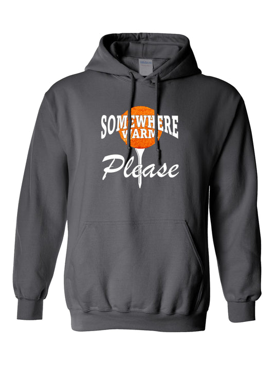 00a - Golf Hoodie | Somewhere Warm 1 | Unisex 7 colors