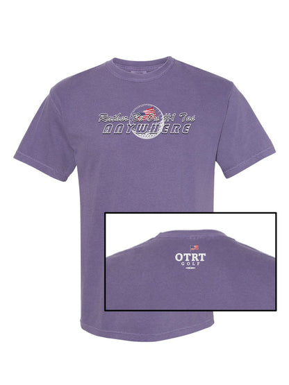 00 - Golf T | Rather Be On #1 Tee almost ANYWHERE - USA1 / USA2  Comfort Colors 100% Cotton - 7 Colors
