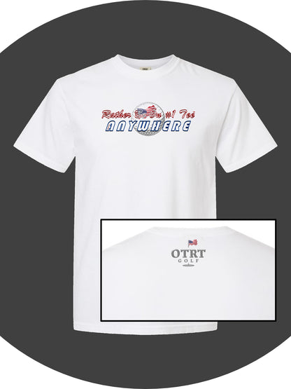 00 - Golf T | Rather Be On #1 Tee almost ANYWHERE - USA1 / USA2  Comfort Colors 100% Cotton - 7 Colors