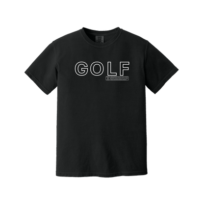 Golf T | GOLF WARNING - Comfort Colors cotton - 8 Colors