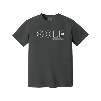 Golf T | GOLF WARNING - Comfort Colors cotton - 8 Colors