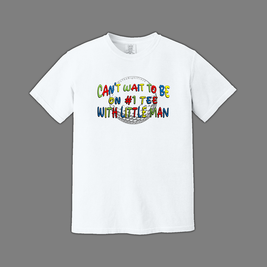 Golf T 4 MOM | Can't Wait To Be - With Little Man - Lady | Black - White & Natural